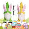 Cross-border New Easter Bunny Gnome Doll Party Atmosfera Decoração Cute Bunny Rudolph Ornaments