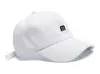 Gorra Bordada con Letra M para Hombre, Versátil, Visera Curva, Algodón, Copa Suave, Sombrero para el Sol, Gorra de Béisbol para Mujer, Sencilla, a la Moda