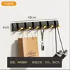 Gancho Plegable Invisible Negro Dorado Gancho para Ropa Montado en Pared Gancho para Puerta sin Taladro Gancho para Toallas de Baño Gancho para Ropa de Almacenamiento Montado en Pared