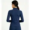 Roupas de Yoga com Sensação de Pele, Secagem Rápida, Zíper Completo para Mulheres, Cardigan Ajustado que Valoriza a Silhueta, Jaqueta para Esportes ao Ar Livre e Corrida, Roupa para Fitness
