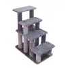 Marco de escalada para gatos estilo escalera con tabla rascadora de sisal, marco de escalada para perros que no suelta pelo, poste rascador, cama para gatos y árbol para gatos, todo en uno