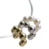 B559 Ear Cuff Minimalista de Perla en Forma de C, estilo Europeo y Americano con diseño único, elegante clip para oreja, pendientes de lujo ligero y sensación de alta gama