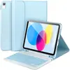 Adequado para Capa Protetora de Tablet Ipad11A16 10ª Geração 10,9 polegadas Teclado Bluetooth Destacável Slot para Caneta Magnético Capa de Couro