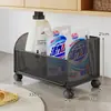 Estante de Almacenamiento para Gabinete de Baño con Ruedas para Detergente de Lavandería, Organizador de Artículos de Tocador para el Hogar
