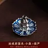 Accesorios para Incienso, Porta Incienso de Calabaza, Porta Incienso Poroso Mini Gota de Agua, Porta Incienso de Tortuga Zen Loto, Porta Incienso Longteng