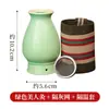 Pote de Moxabustão Lingshan Roxo, Ventosa Roxo, Tubo Pilar Dragão Roxo de Argila Roxa Sem Fumaça, Ferramenta Multifuncional de Moxabustão, Pote Especial Sem Fumaça para Medicina Tradicional Chinesa