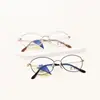 Armazón de Gafas de Titanio Puro Danyang Gafas de Prescripción para Mujer Armazón de Gafas Ópticas Armazón de Gafas Retro Multi-Armazón 2866