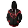 Ropa periférica de traje espacial para nuevos productos transfronterizos, sudadera con capucha de impresión digital, sudadera de anime para cosplay