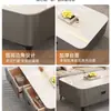 Mesa de Centro para Sala de Estar, Adecuada para Apartamentos Pequeños, Nuevo Modelo 2026, Lujo Ligero con un Toque de Alta Gama, Mesa de Centro con Almacenamiento de Pie y Combinación de Mueble para TV