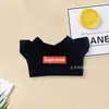 Ropa para muñeca de 10 cm, camiseta de manga corta, chaleco para muñeca, colección de atuendos para muñeca Labubu de 17 cm