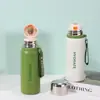 Termo de Acero Inoxidable 316, Portátil, Gran Capacidad, Antiderrames, Taza Conveniente para Estudiantes, Regalo de Negocios, Taza de Agua, Personalizable al por Mayor