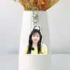 Yu Shuxin Acrílico Branco Chaveiro Dupla Face Pingente para Mochila Suporte Mercadoria Mesmo Estilo Tiktok