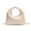 Bolso de Mano de Perlas de Alta Gama 2026 Nueva Moda de Verano Bolso de Cadena de Nicho Bolso Cruzado de Hombro para Mujer
