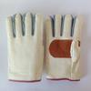 Guantes de Lona al por Mayor, Doble Capa Engrosada, Palma de Cuero de Ferrocarril, Resistentes al Desgaste, Protectores, Cálidos, Antideslizantes