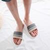 Pantuflas de Lino para el Hogar para Parejas Pantuflas de Interior Suelo de Madera Algodón y Lino Hogar Antideslizantes Suela Gruesa Pantuflas de Verano para Hombre y Mujer