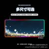 Atacado de Fábrica Grande Mouse Pad Luminoso de Anime Popular Transfronteiriço de Alto Valor Pad para Teclado de Jogo de Mouse de Computador