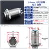 Interruptor de Botón Metálico con Agujero de 8-25mm, Botón Circular Mini de Cabeza Redonda, Electrónico, con Restablecimiento de Auto-Bloqueo