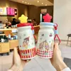 Caneca Térmica Fofa do Homem-Estrela, Caneca de Café Portátil Cartoon de Alta Aparência, um Presente para Meninas em Feriados