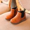 Zapatos Infantiles Retro, Botas Martin de Otoño e Invierno, Zapatos de Algodón de Moda para Niños, Zapatos Negros Tendencia, Zapatos para Bebé Estilo Británico, Dropshipping