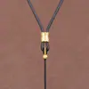 Colar Pingente Cordão Ouro Jade Pingente de Jade Colar com Cordão de Couro de Jade Cordão Preto Cordão para Pingente Cordão de Acessório de Alta Qualidade