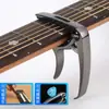Capotraste de Guitarra Folk Metal Capotraste de Guitarra Elétrica Acessórios para Ukulele Clipe Afinador Unissex