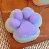 Juguete Squishy de Patita de Gato de Cuatro Colores Arcoíris Dopamina de Moda Alivio del Estrés Juguete de Alivio del Estrés Popular Transfronterizo de Alto Valor