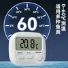 Termómetro para Refrigerador, Acuario, Terrario de Reptiles, Medición de Temperatura del Aire, Medición de Temperatura del Agua, Ventosa, Sonda de Acero Inoxidable, Termómetro Digital