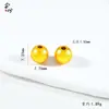Accesorios Chapados en Oro Cuentas Sueltas Acabado Mate Antiguo Cuentas Pequeñas Cuentas Espaciadoras Hilo para Pulsera Hecha a Mano Accesorios de Cuentas para DIY