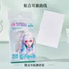 Gecomo Calcomanías para Orejas de Elfo Versión Mejorada Transparentes Mate Soporte Fuerte Moldeado Impermeables Invisibles Indoloras Calcomanías para Levantar Orejas