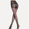Medias Langsha Tallas Grandes con Doble Refuerzo, Extra Anchas para Mujeres de Tallas Grandes, Color Negro y Nude, Medias de Verano Ultradelgadas Anti-Enganche para Mujeres
