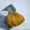 Bolso Acolchado Casual para Mujer Bolso Tote de Hombro de Gran Capacidad Bolso Acolchado Bolso de Nailon Suave y Encerado Bolso de Hombro Ligero