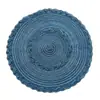 Mantel Aislante de Algodón Gasa Mantel para Tazón Mesa de Comedor Mantel de Alta Gama Anti-quemaduras Redondo Tejido Mantel Escandinavo Nuevo Mantel Decorativo