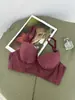 Ropa interior europea y americana transfronteriza para mujer, pecho grande, sujetador pequeño, sexy, encantador, realzador, a prueba de impactos, deportivo, sujetador ajustable