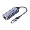 Tarjeta de Red Cableada Weige 2.5g Usb3.0 a Puerto de Red Rj45 Computadora Teléfono Móvil 2500m Tarjeta de Red Externa Dos en Uno
