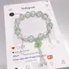 Pulsera de Flor de Lirio del Valle Súper Popular para Mujer Ins Trendy Mejor Amiga Estilo Antiguo Pulsera Dulce Estudiante Simple Versátil Joyería para Mano