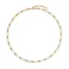 Collar apilable de plata S925 para mujer, cadena de moissanita Otoño e Invierno, cadena para clavícula de estilo Ins de venta caliente transfronteriza, collar de moissanita