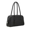 2026 Novo Modelo Row India Bolsa de Boliche Bolsa Boston Simples Couro Bovino de Primeira Camada Alça Longa Ombro Axila Bolsa