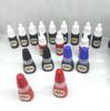 Cavalo Cavalo Marca Impressão Óleo Vermelho Preto Azul Tinta Retorno Óleo Marca Huhua Carimbo 30ml Base Água Óleo de Impressão Tinta para Almofada de Impressão