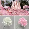 Pirulí Artificial de Flores de Hortensia Arreglo de Hortensias para Montaje de Banquete de Compromiso, Arco y Decoración de Ventana