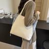 Bolso Tote de Gran Capacidad con Bloques de Color de Moda para Mujer, Mochila Versátil Simple Estilo Coreano, Bolso de Hombro Único de Verano 2026