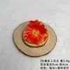 Cabeças de papoulas artificiais impressas em 3D para decoração de cena de casamento, materiais DIY, flores artificiais para paisagismo decorativo, atacado