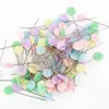 Botones de Mariposa Corazón Coloridos Pajaritas Pines con Forma de Flor Pines de Estilismo para Ropa Pines de Posicionamiento para Pelucas de Flores