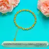 Pulseira de Prata Pura 999 Nova com Pingentes de Favo de Mel Brilhantes para Mulheres, Pulseira da Moda Leve de Luxo de Alta Qualidade, Presente para Meninas