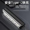 Luz led para bicicleta transfronteriza 2600 lúmenes alto brillo versión horizontal para bicicleta de montaña aleación de aluminio recargable faro de bicicleta