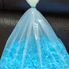Venta Caliente Transfronteriza Bolsas de Cuerdas de Plástico Desechables, Bandas Elásticas de Goma Negras, Ligas para el Cabello al por Mayor, Bandas para el Cabello para Atar el Cabello