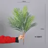 Samambaia mimosa folha de samambaia cauda de leque planta parede decoração macia arranjo de flores material de folha grama artificial galho grande samambaia persa