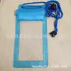 Al por mayor punto pantalla táctil transparente teléfono móvil impermeable bolsa Nueva para colgar en el cuello foto buceo impermeable teléfono móvil bolsa suministros de natación