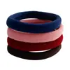 Cuerda de nylon banda de goma sin costuras de nylon fabricantes color fluorescente moda anillo para el pelo cuerda para el pelo yuan 2 yuanes banda de goma al por mayor