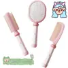 Peine alisador con cojín de aire de dopamina para mujer, adecuado para cabello largo, desenredante y rizador, antiestático, para uso doméstico, peine alisador con airbag