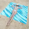 Comércio Exterior Acampamento ao Ar Livre Nylon Impermeável Tapete de Piquenique Conveniente Dobrável À Prova de Umidade Tapete de Praia Impresso Poliéster Tapete de Praia